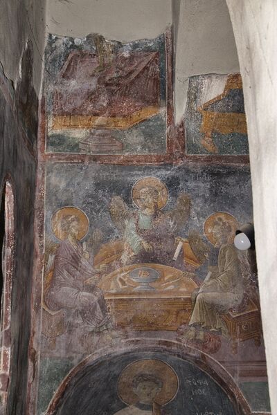 Vision of St. Peter of Alexandria and the Hospitality of Abraham