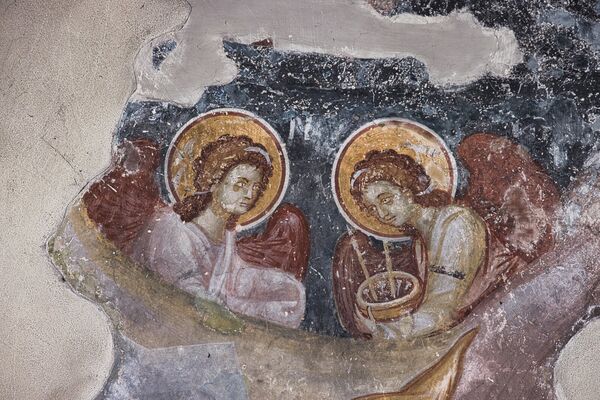 Descent into Hades, detail