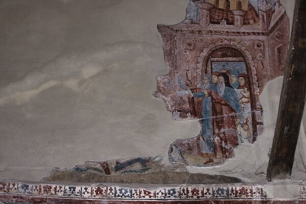 Christ's Entry into Jerusalem, detail