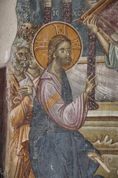 Healing of the paralytic at Bethesda, detail