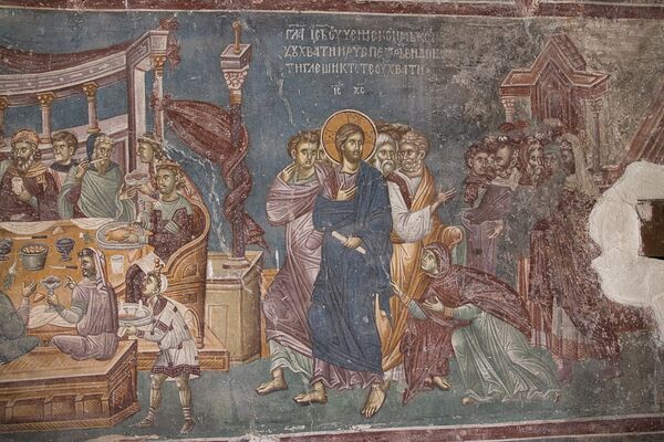 Healing of the bleeding woman