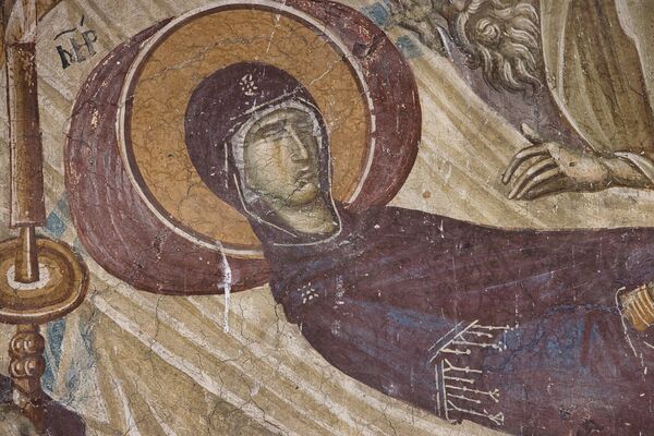 Dormition of the Virgin Mary, detail