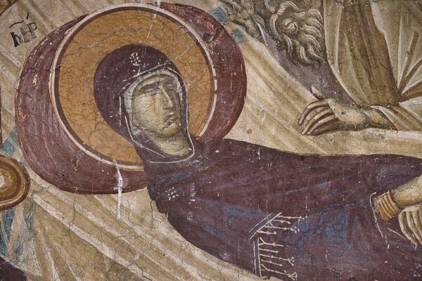 Dormition of the Virgin Mary, detail