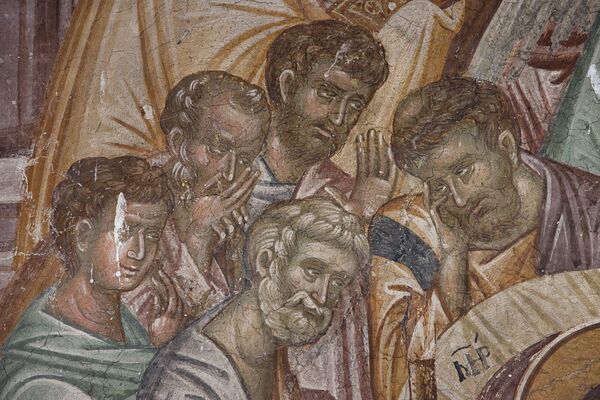 Dormition of the Virgin Mary, detail