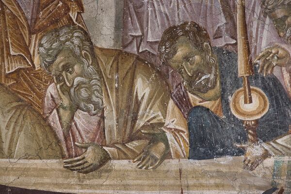 Dormition of the Virgin Mary, detail