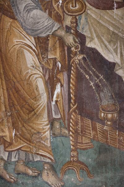 Dormition of the Virgin Mary, detail