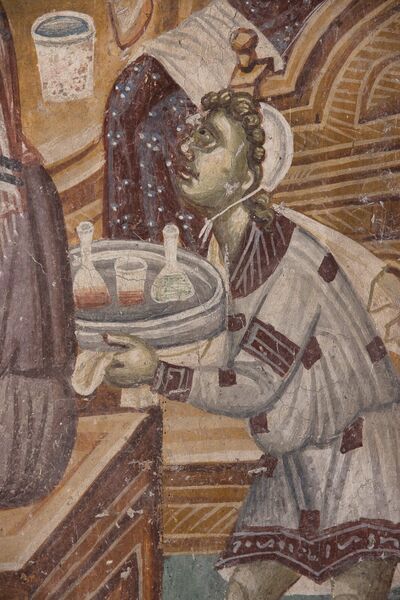 Wedding at Cana, detail