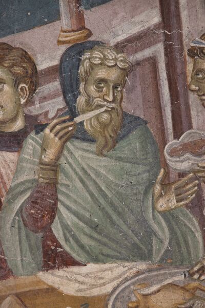 Wedding at Cana, detail