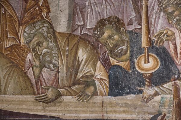 Dormition of the Virgin Mary, detail