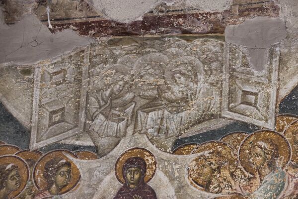 Dormition of the Virgin Mary, detail
