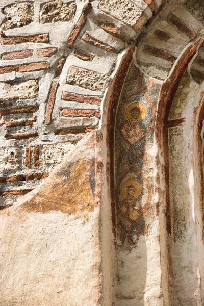 St. Mardarius and an unrecognized martyr in the scroll