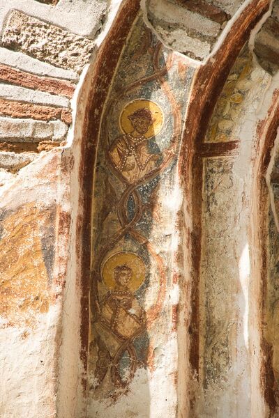 St. Mardarius and an unrecognized martyr in the scroll