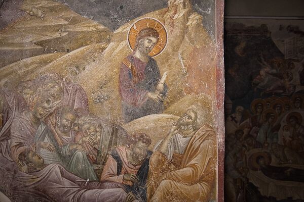 Prayer on the Mount of Olives, detail