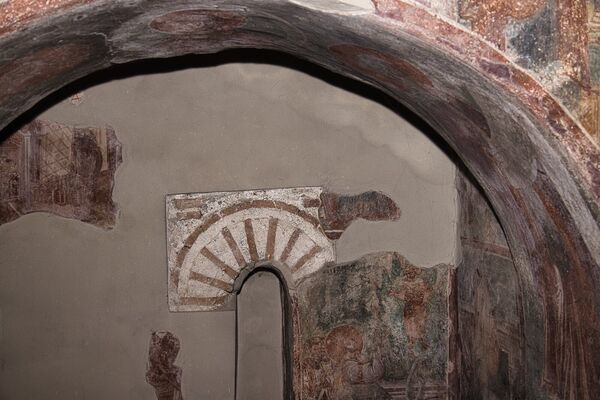View of part of the south wall