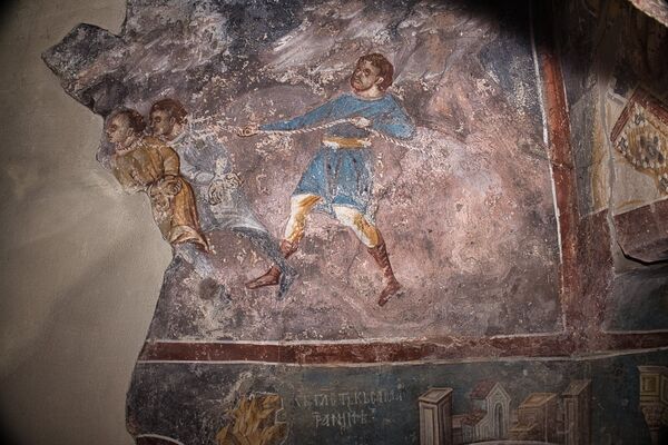 Healing of two madmen at Gadara