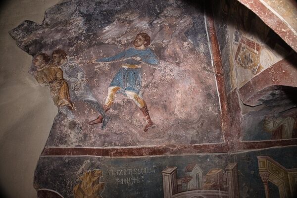 Healing of two madmen at Gadara