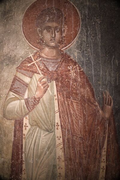 St. Procopius, detail