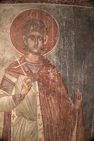 St. Procopius, detail
