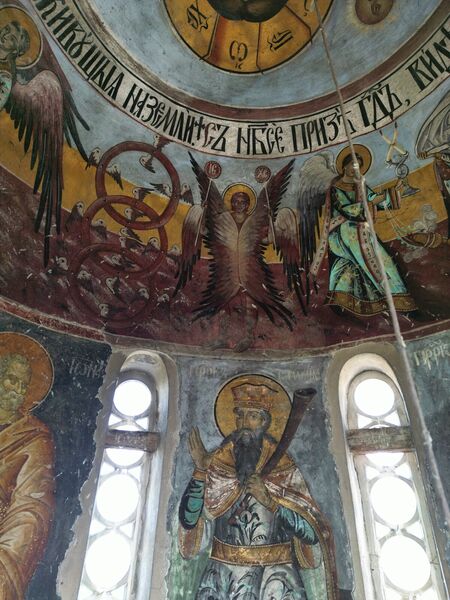 Heavenly Liturgy, detail