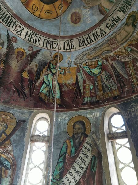 Heavenly Liturgy, detail