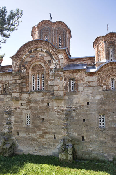 Северна страна цркве, детаљ