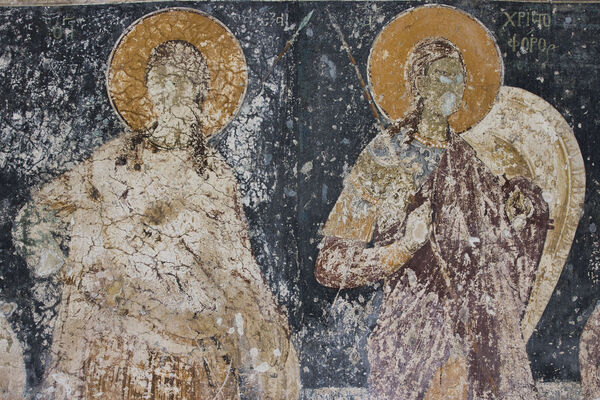 Св. Александар и Христофор, детаљ