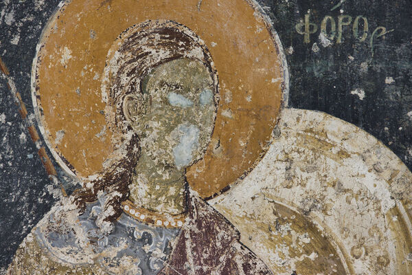 Св. Христофор, детаљ