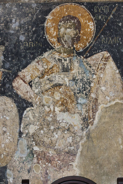 Св. Јевстатије Плакида, детаљ