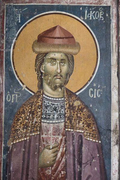 Св. Јаков  Персијски, детаљ