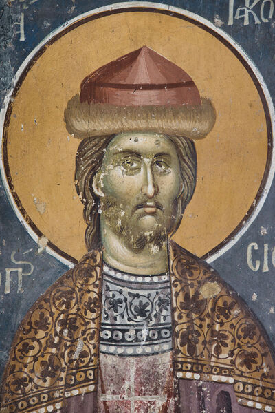 Св. Јаков  Персијски, детаљ