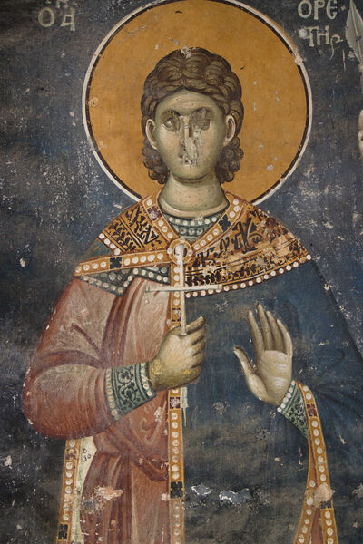 Св. Орест, детаљ