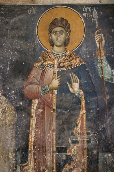 Св. Орест, детаљ
