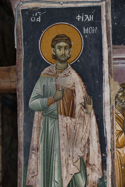 Св. Филимон, детаљ