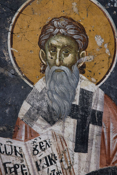 Св. Флавијан, детаљ