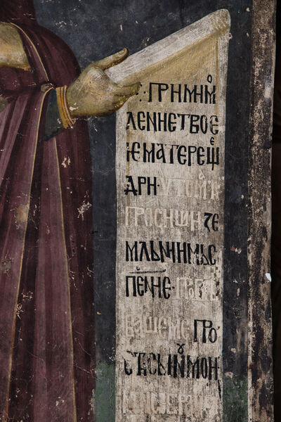  Богородица Заступница, детаљ