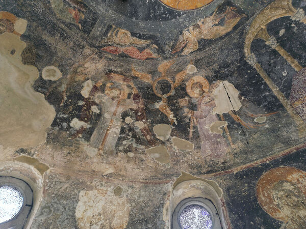 Небеска литургија, детаљ