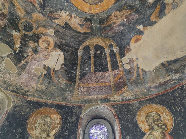 Небеска литургија, детаљ