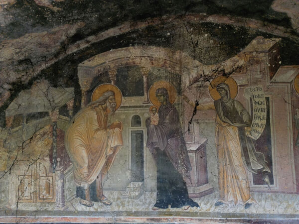 Сретење, детаљ