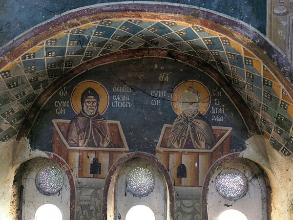 Св. Симеон Столпник и Симеон Столпник из Мандре