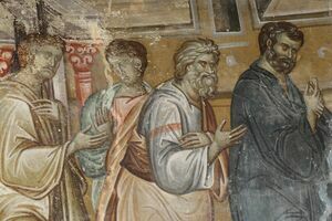 The Bread Communion, detail