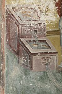 The Annunciation to Anne, detail