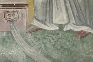 The Annunciation to Anne, detail