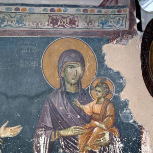 The Mother of God with infant Christ