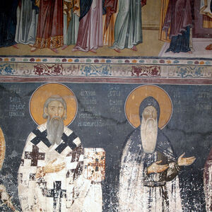 Saint Sava of Serbia and Saint Simeon Nemanja
