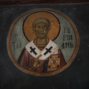 Saint Germanus of Constantinople, 13th century