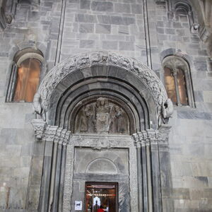 View of the west portal