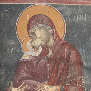 Saint Anna with infant Mother of God