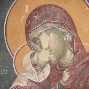 Saint Anna with infant Mother of God