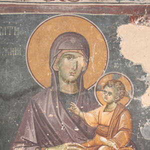 The Mother of God with infant Christ