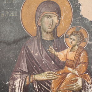 The Mother of God with infant Christ